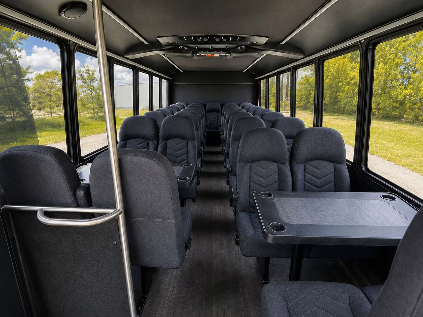 20 passenger minibus inside