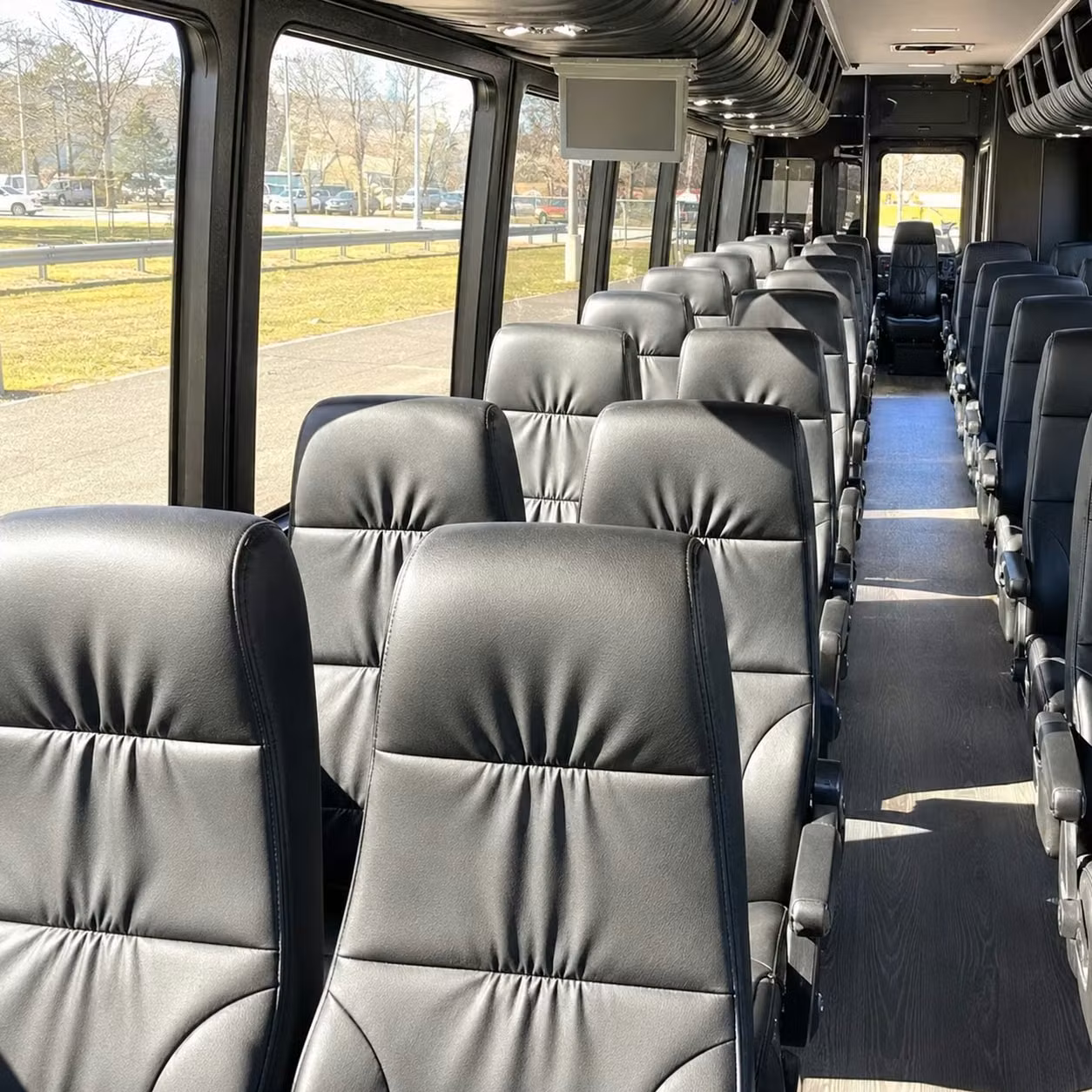 30 passenger minibus interior