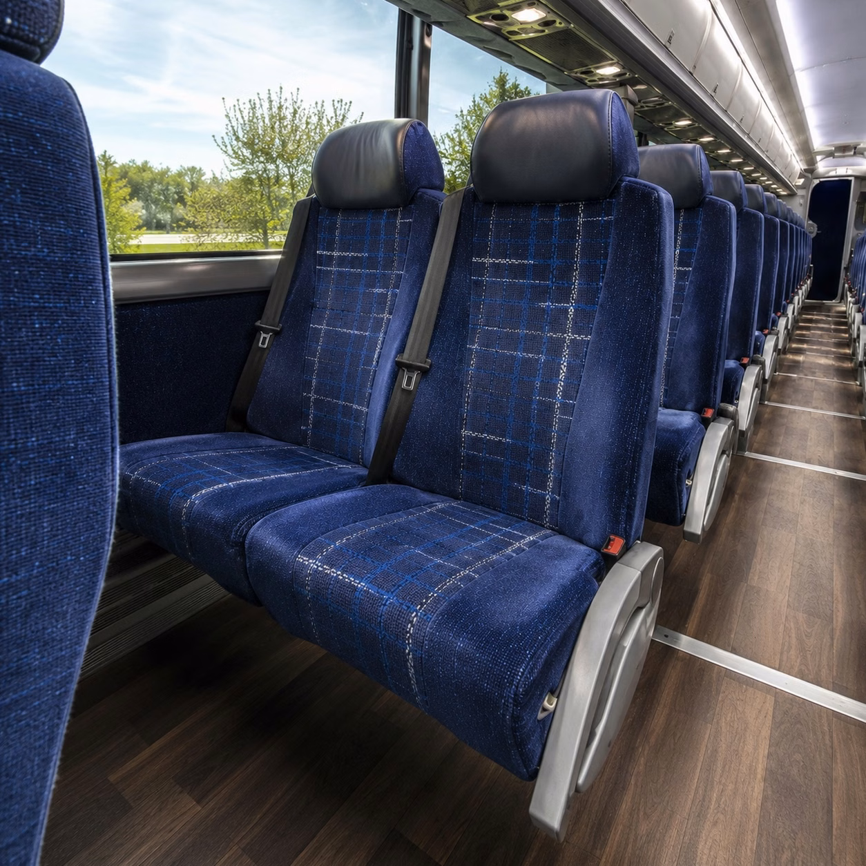 reliable charter bus transportation for connecticut national guard units near southington