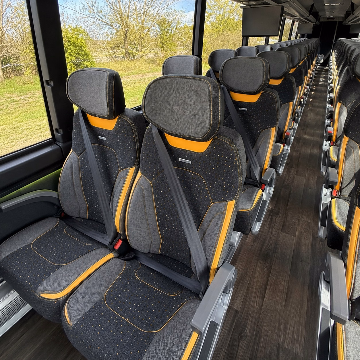 southington 56 passenger charter bus rental