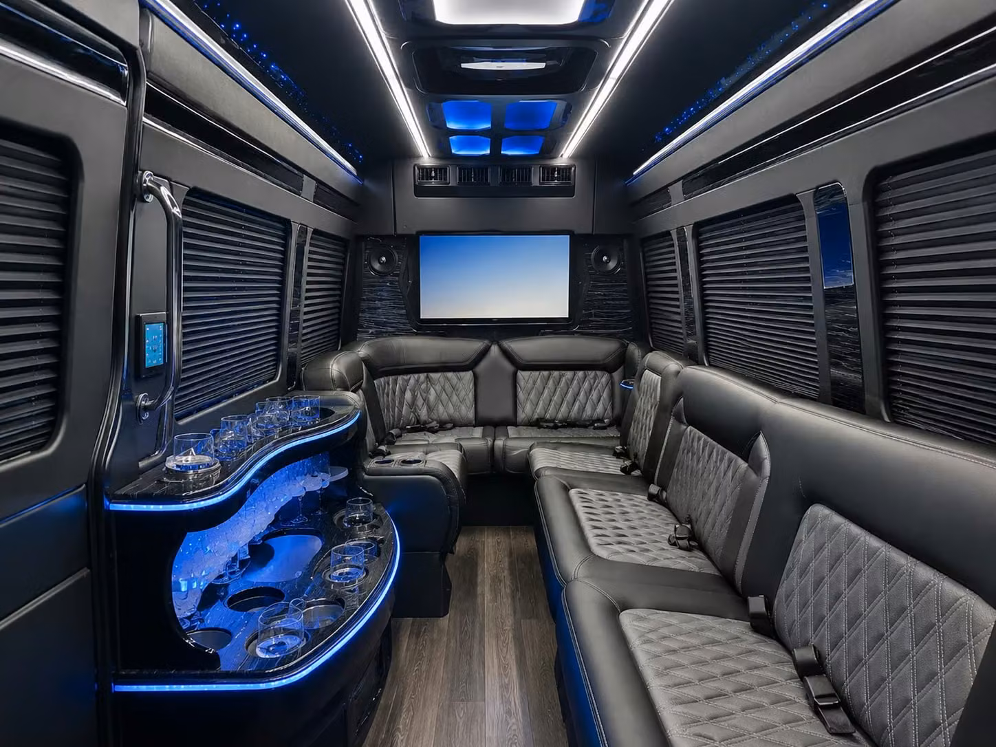 sprinter van transportation for groups and events across southington